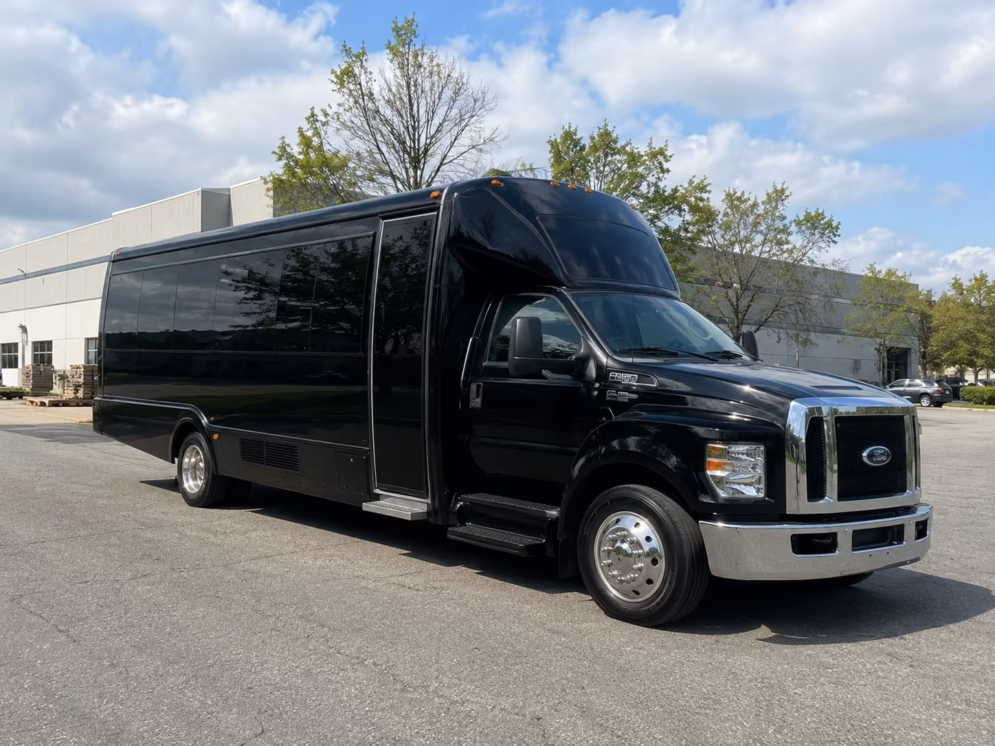 30 Passenger Party Bus Exterior