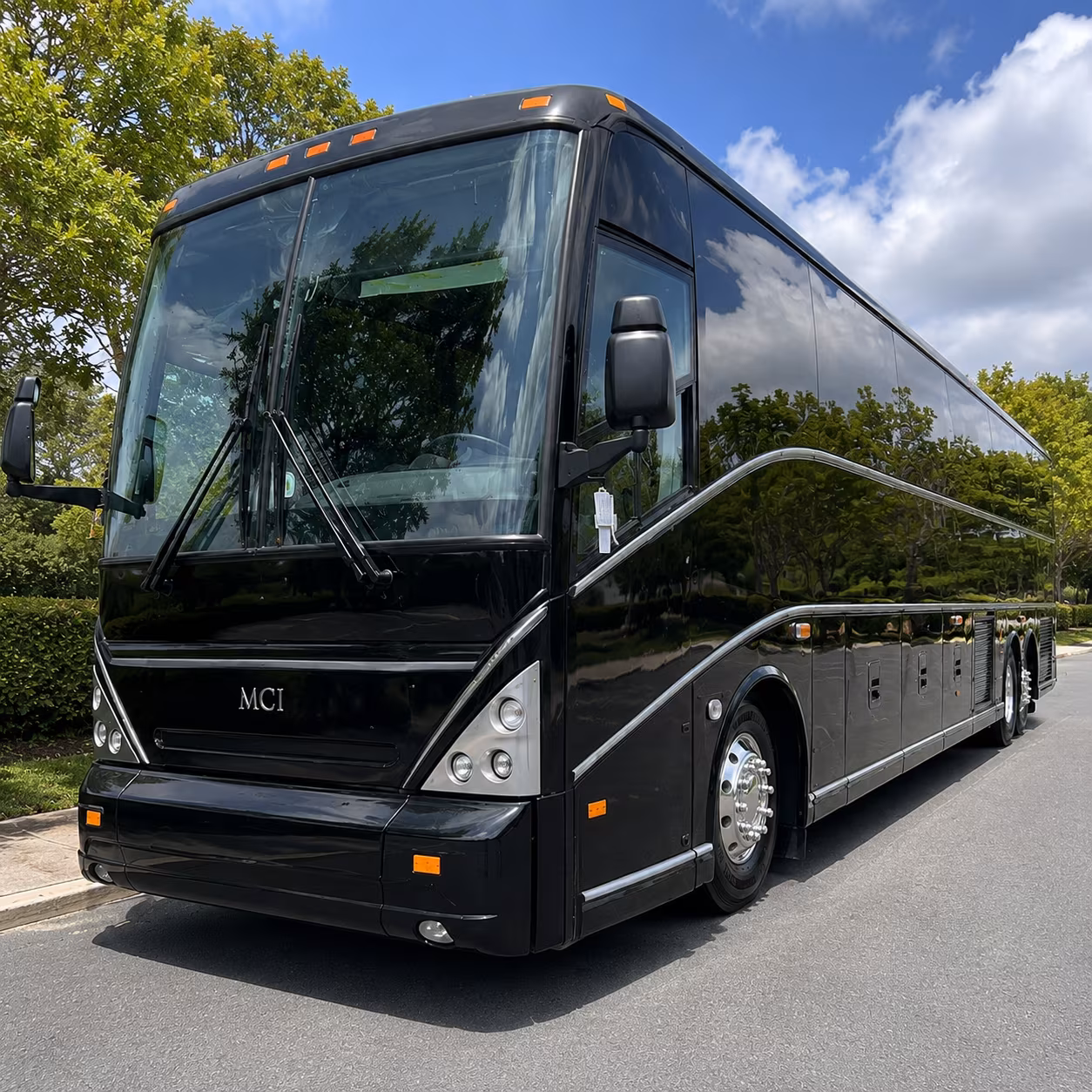Meridian Airport Shuttle & Transportation party bus exterior