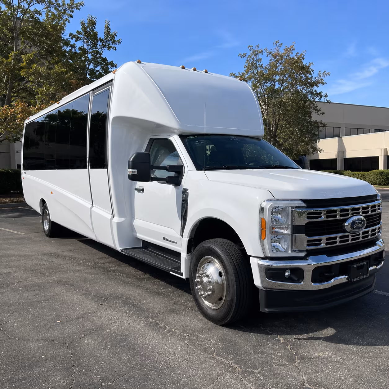 Meridian Airport Shuttle & Transportation party bus interior