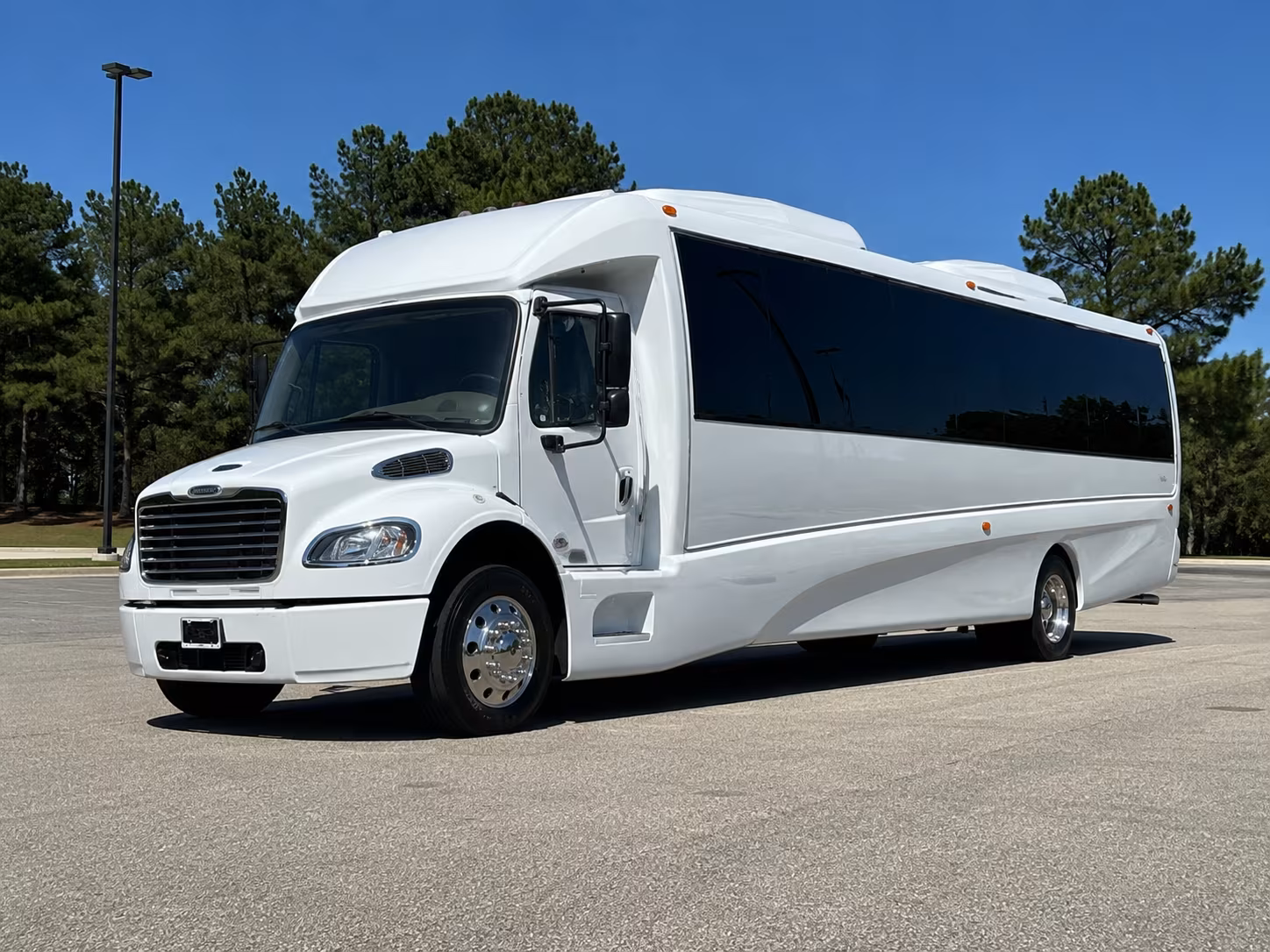 Meridian Concert & Music Festival Transportation party bus exterior