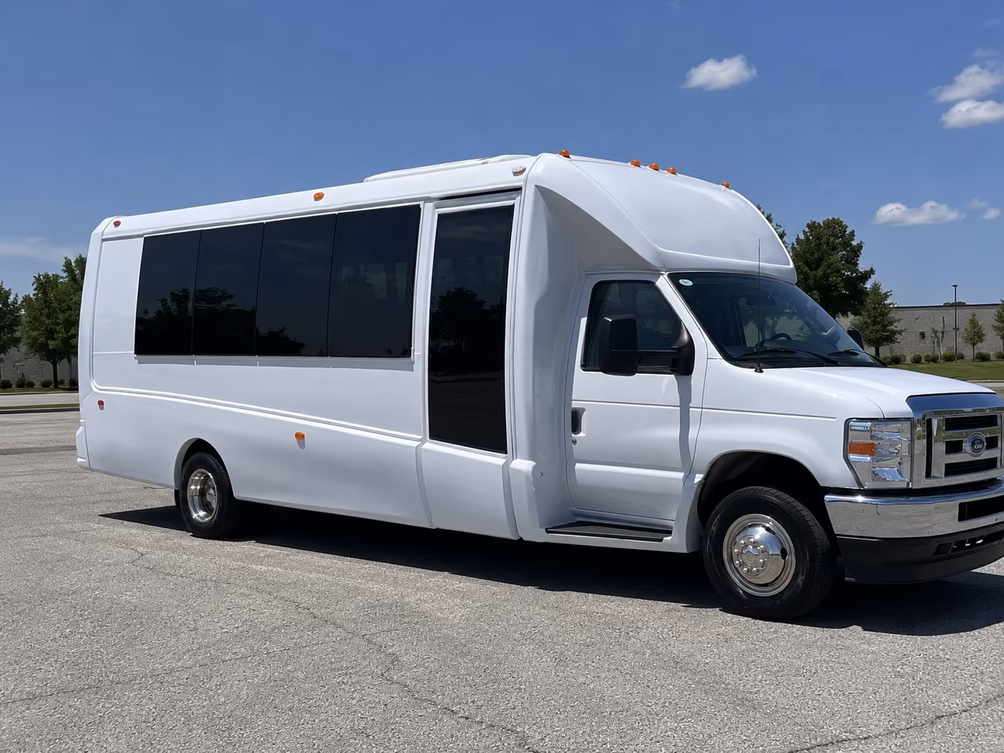Meridian Concert & Music Festival Transportation party bus exterior