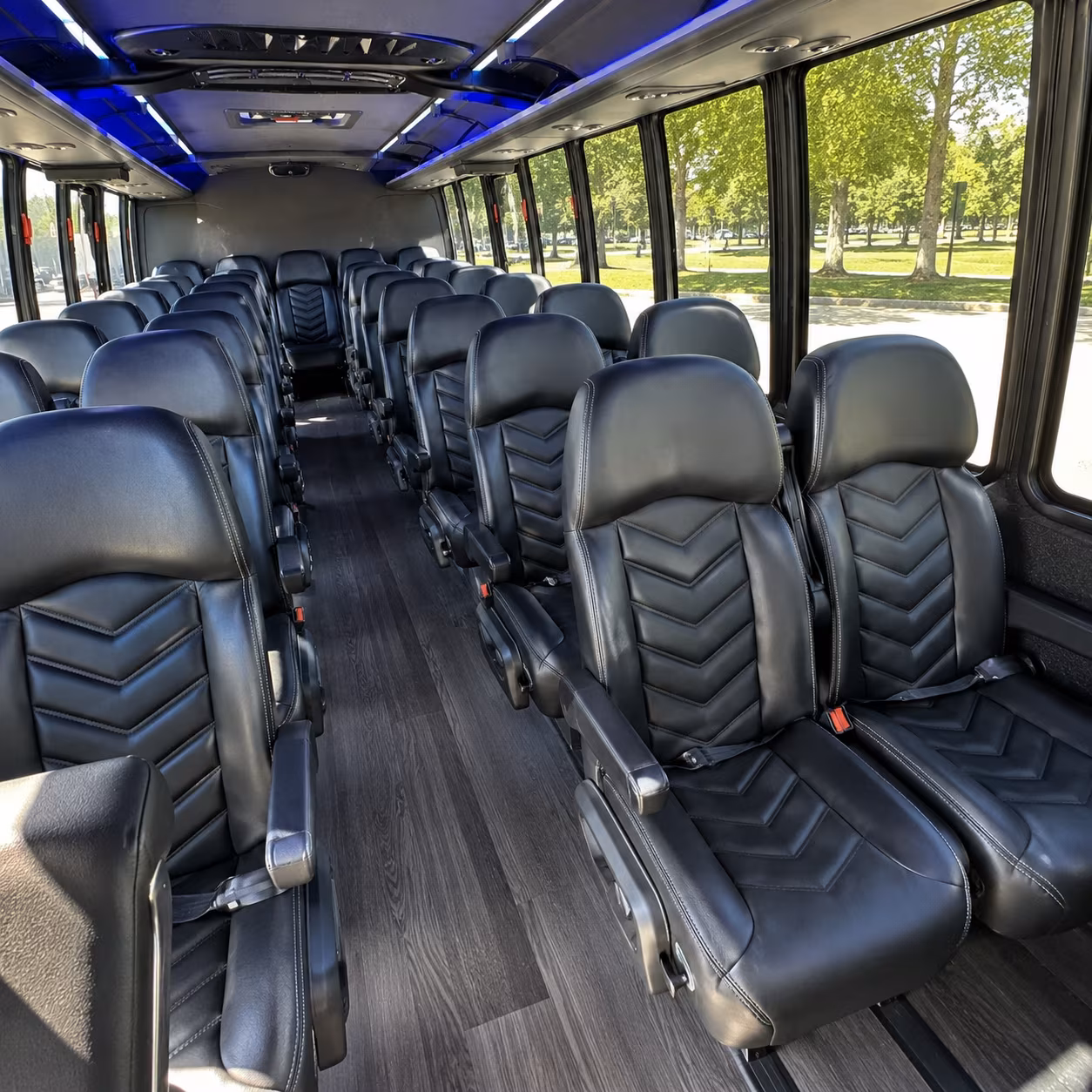 Meridian Corporate Transportation onboard seating