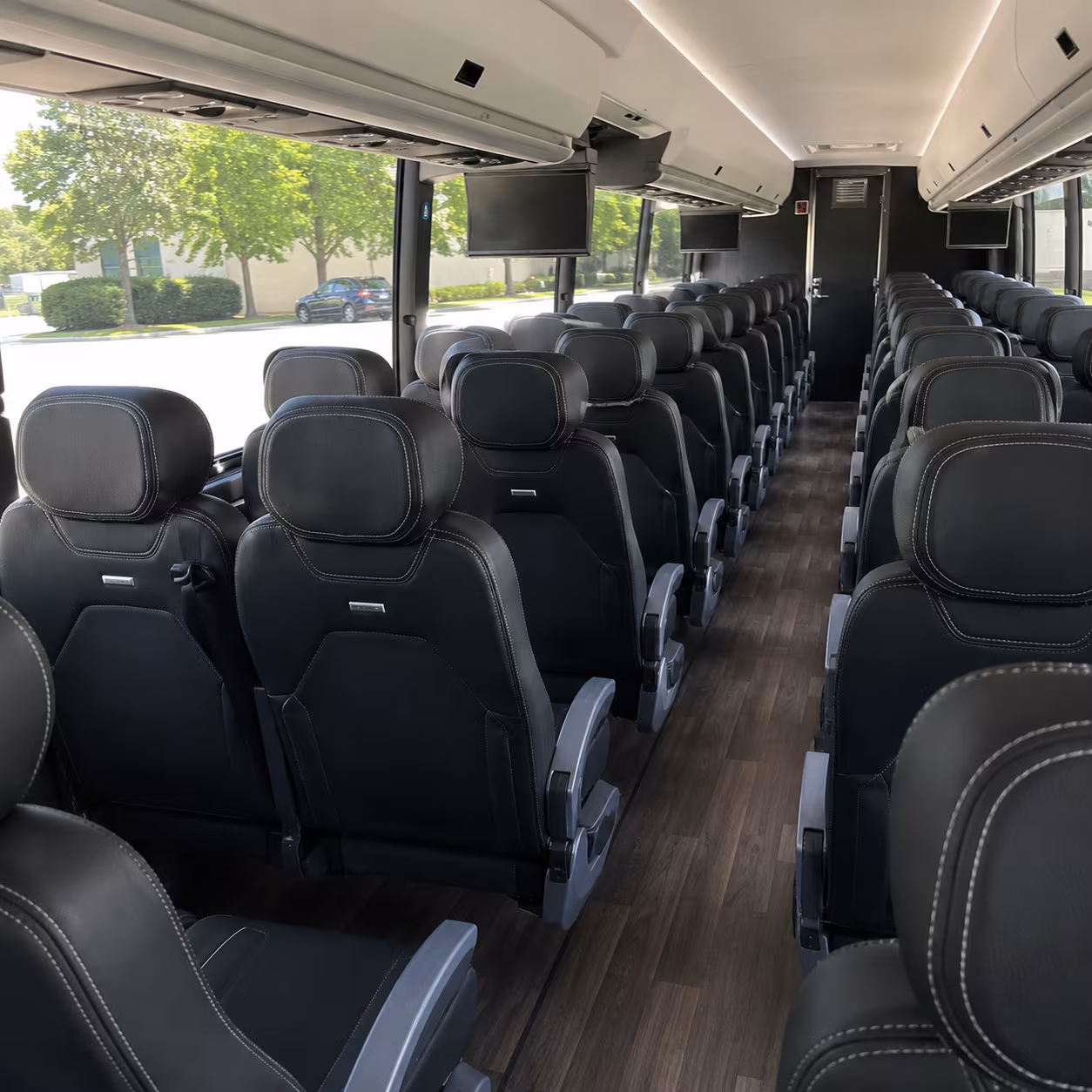 Meridian Corporate Transportation party bus exterior