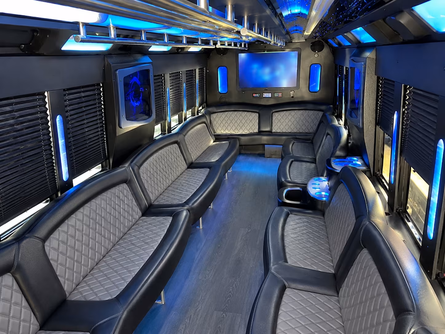 Meridian Winery Tour & Pub Crawl Transportation party bus exterior