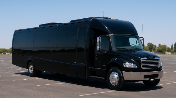 Exterior of Charter Bus Company Nampa's 20 Passenger Party Bus in Nampa