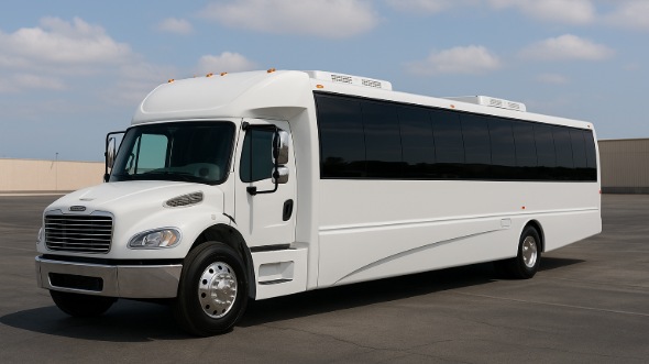 Exterior of Charter Bus Company Boise's 30 Passenger Party Bus in Boise