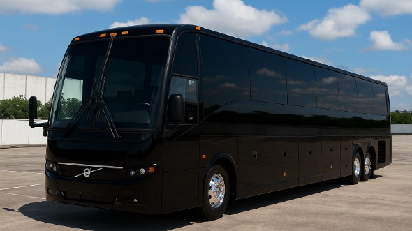 Exterior of Charter Bus Company Nampa's 40 Passenger Party Bus in Nampa