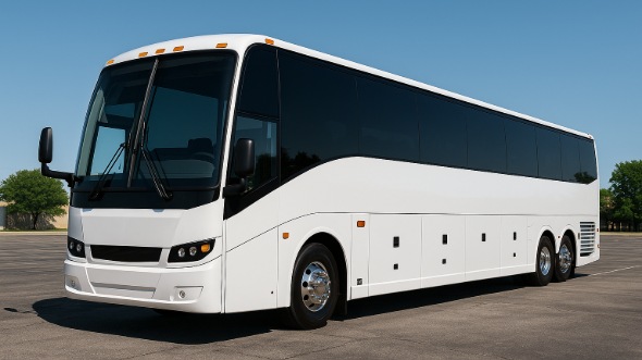 Exterior of Charter Bus Company Bend's 50 Passenger Party Bus in Bend