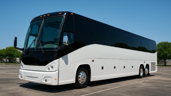Exterior of Charter Bus Company Ogden's 50 Passenger Party Bus in Ogden