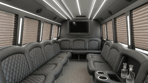 meridian 30 passenger party bus rental